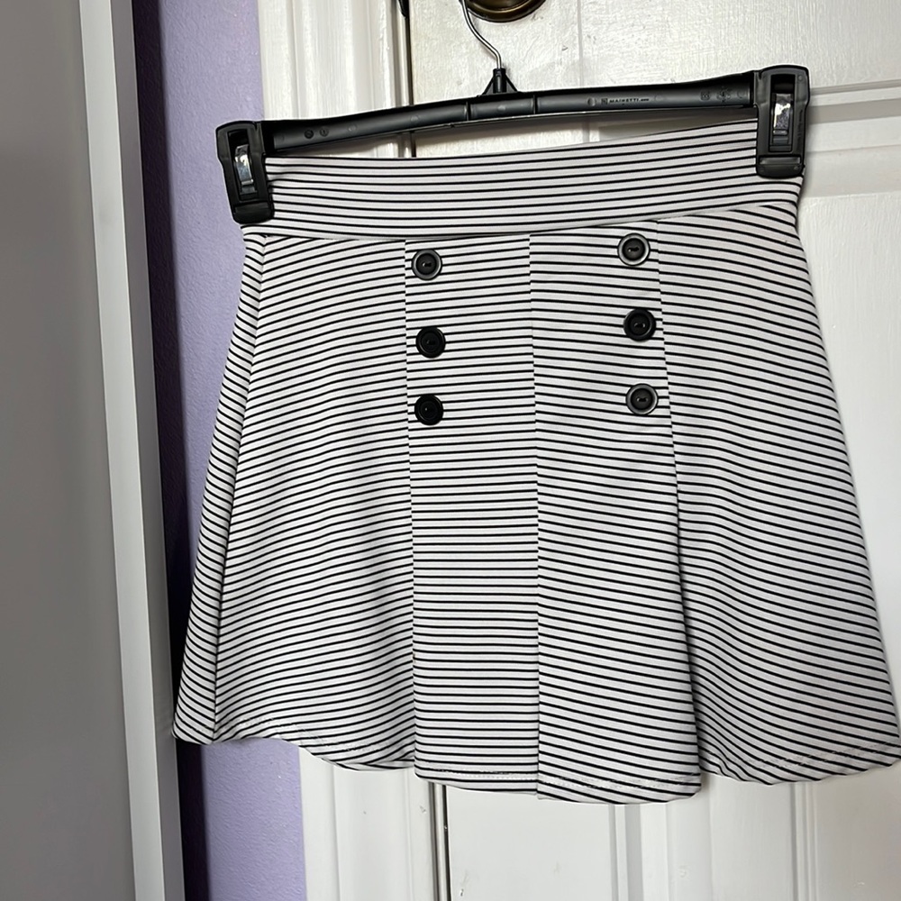 Forever 21 striped mini skirt